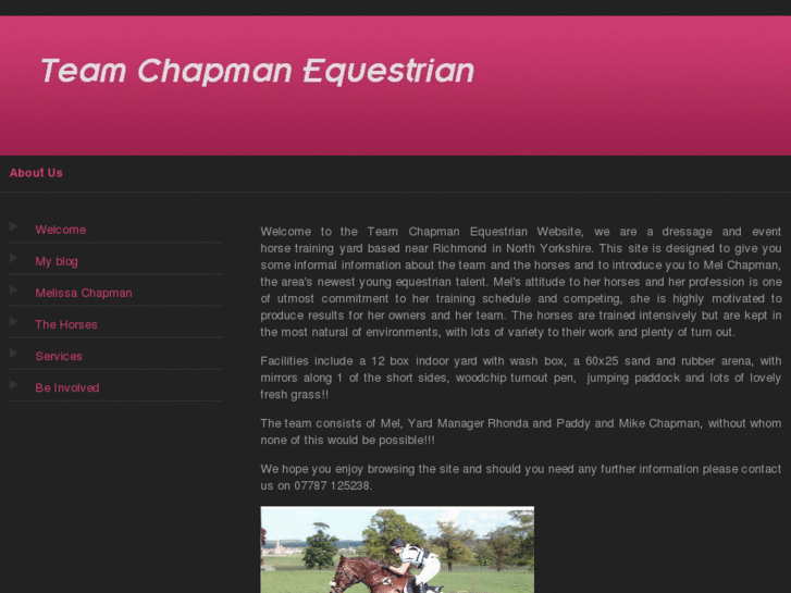 www.teamchapmanequestrian.com