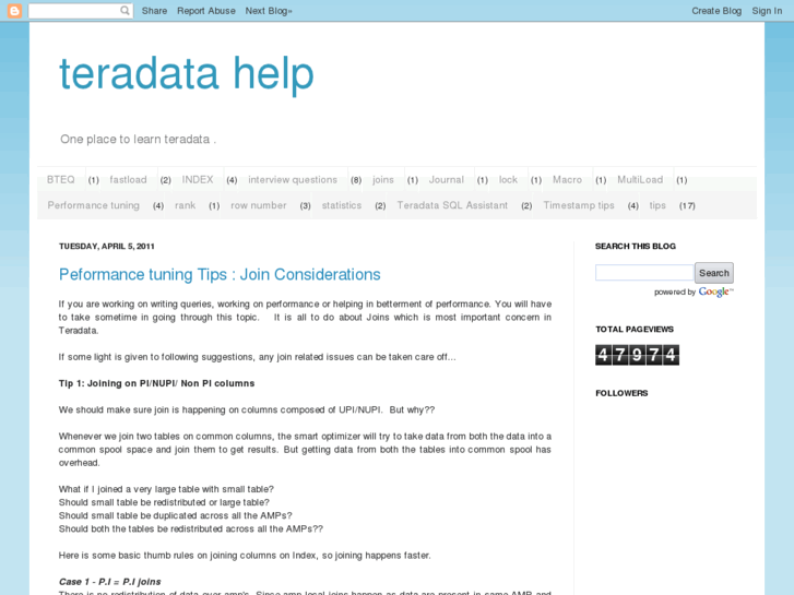 www.teradatahelp.com