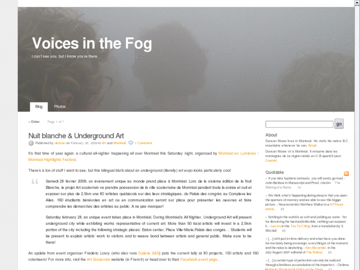 www.voicesinthefog.com