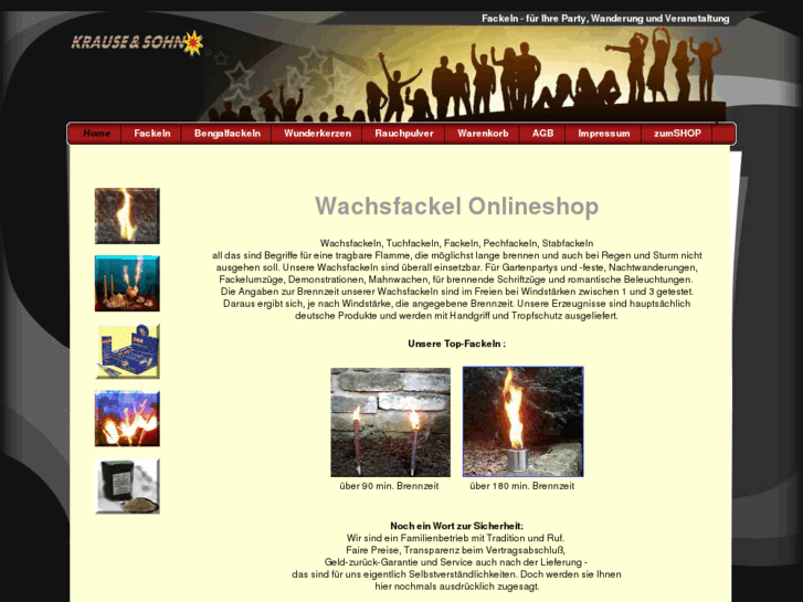 www.wachsfackeln.de