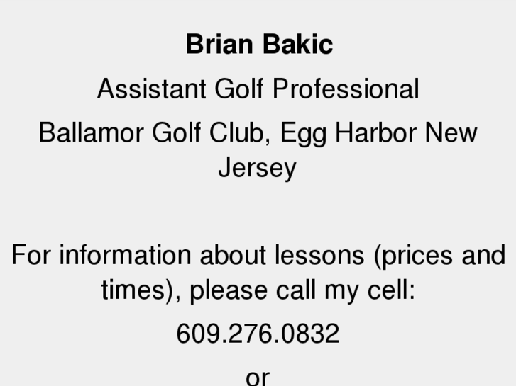 www.brianbakic.com