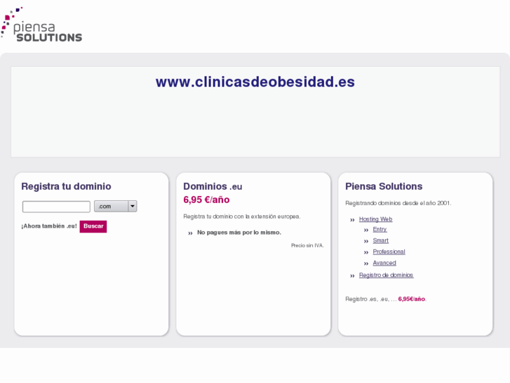 www.clinicasdeobesidad.es