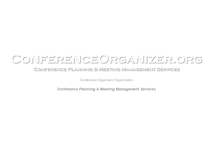 www.conferenceorganizer.org