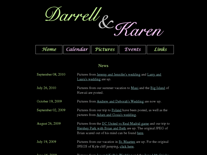 www.darrellandkaren.com