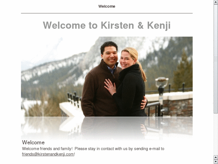 www.kirstenandkenji.com