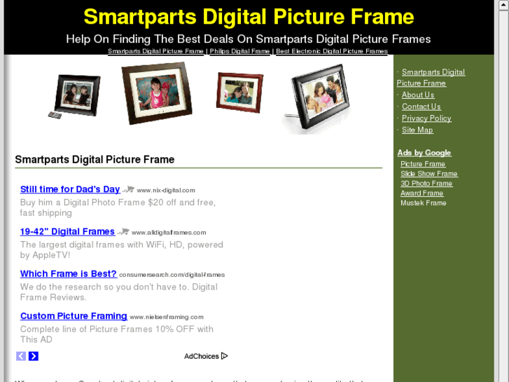 www.smartpartsdigitalpictureframe.org