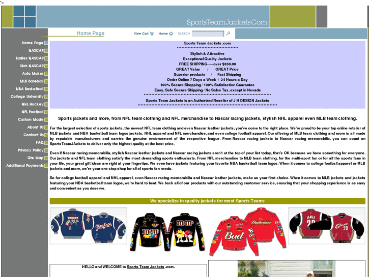 www.sportsteamjackets.com