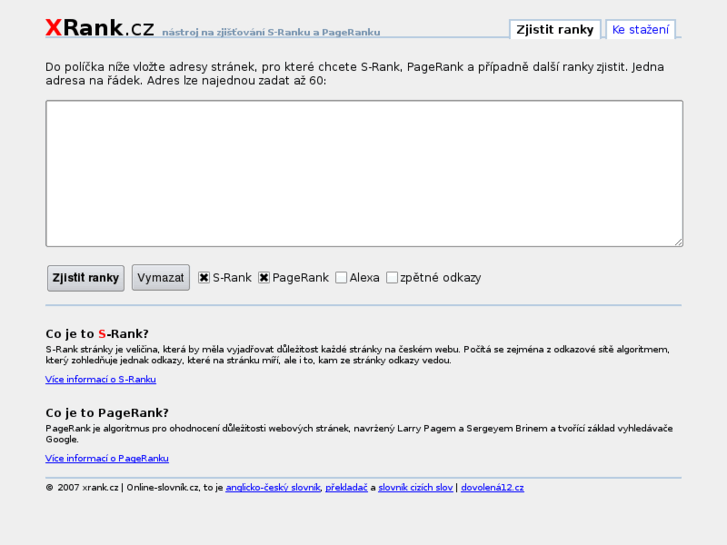 www.xrank.cz