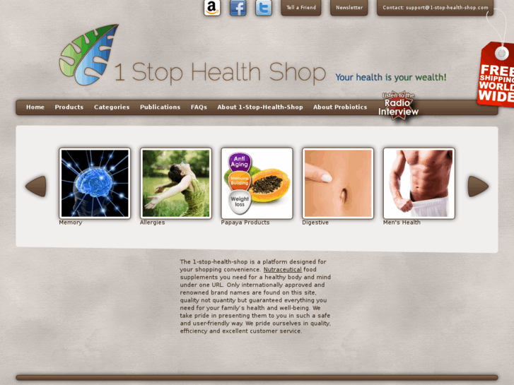 www.1-stop-health-shop.com