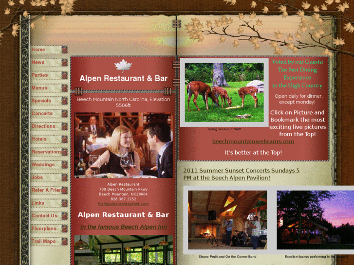 www.alpenrestaurant.com