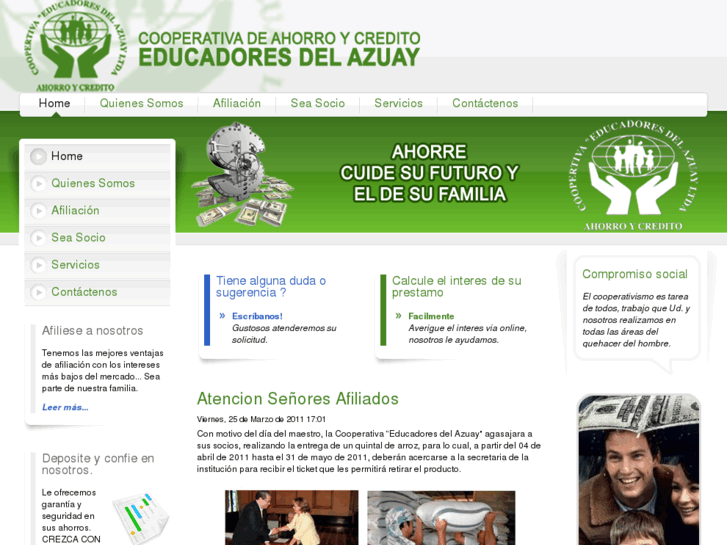 www.coopeducadoresdelazuay.com