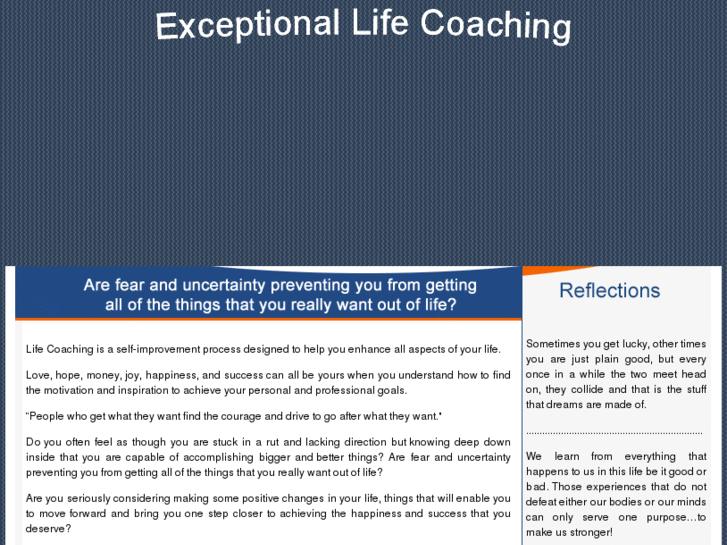 www.exceptionallifecoaching.com