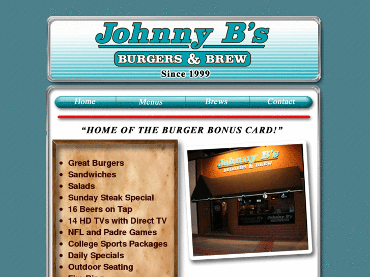 www.johnnybsburgersandbrew.com