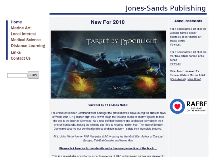 www.jones-sands-publishing.com