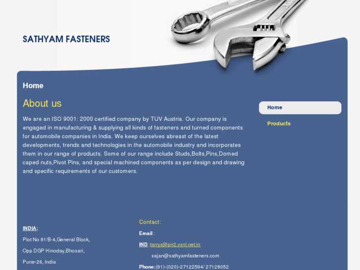 www.sathyamfasteners.com