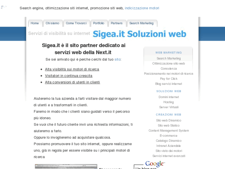 www.sigea.it