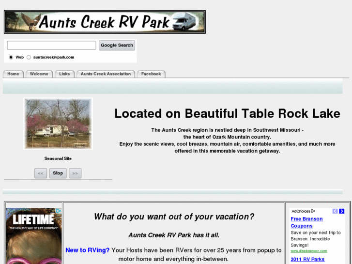 www.auntscreekrvpark.com