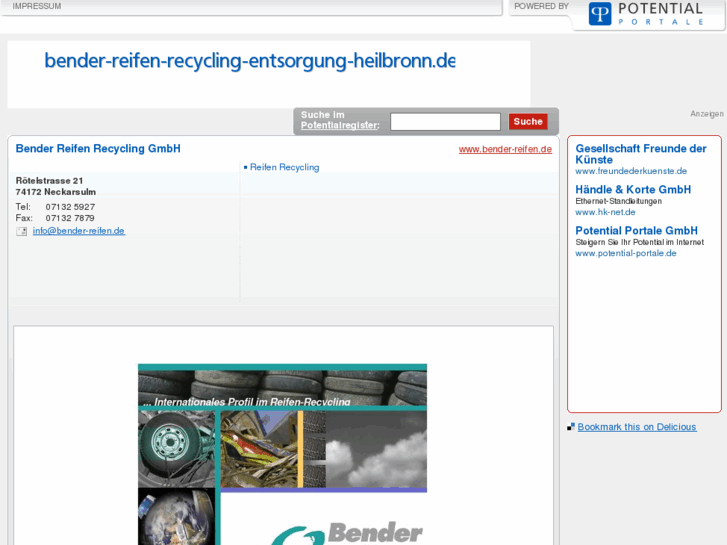 www.bender-reifen-recycling-entsorgung-heilbronn.de