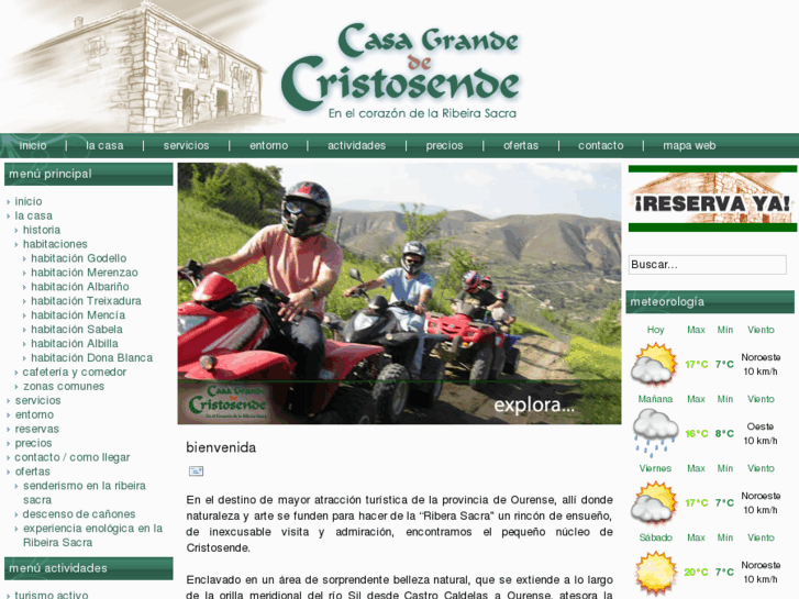 www.casagrandecristosende.es