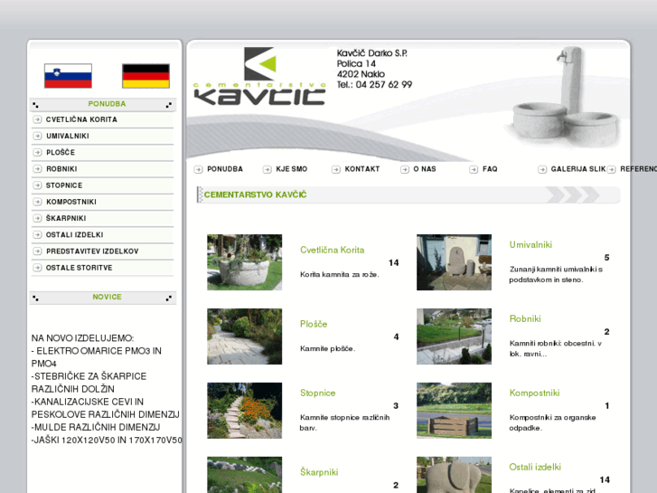 www.cementni-izdelki-kavcic.com