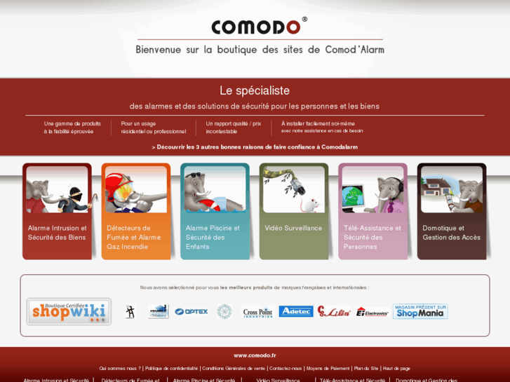 www.comodo.fr