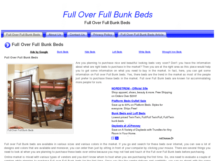 www.fulloverfullbunkbeds.org