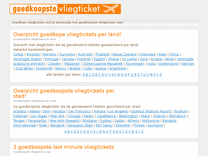 www.goedkoopstevliegticketnaar.nl