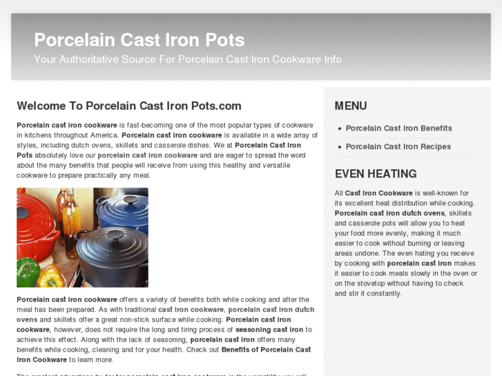 www.porcelaincastironpots.com