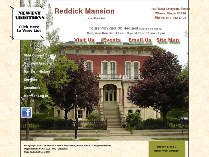 www.reddickmansion.com