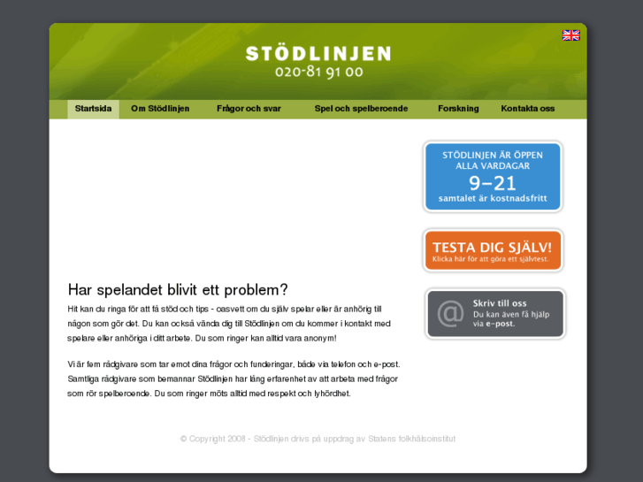 www.stodlinjen.org