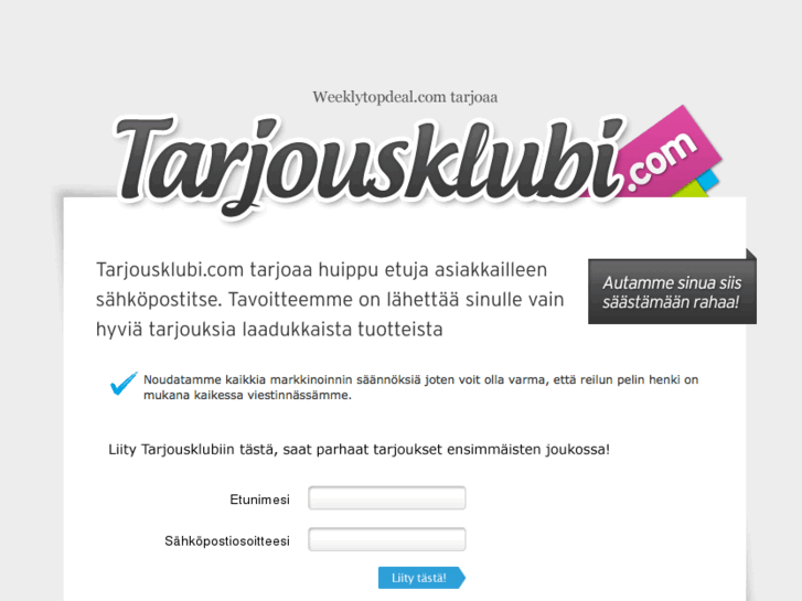 www.tarjousklubi.com