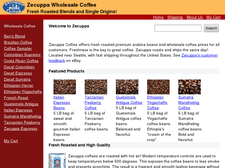 www.zecuppacoffee.com