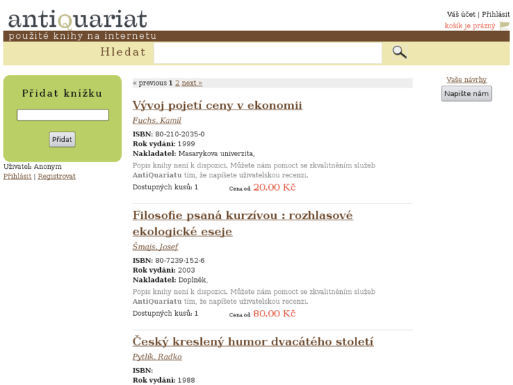 www.antiquariat.cz