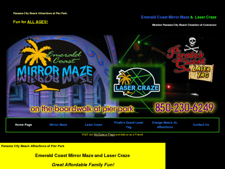 www.emeraldcoastmirrormaze.com