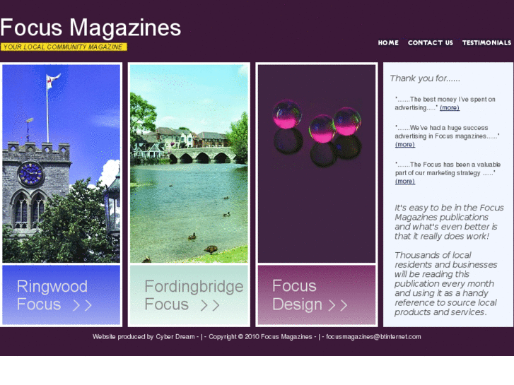 www.focus-magazines.co.uk