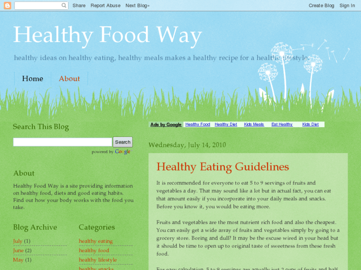 www.healthyfoodway.info