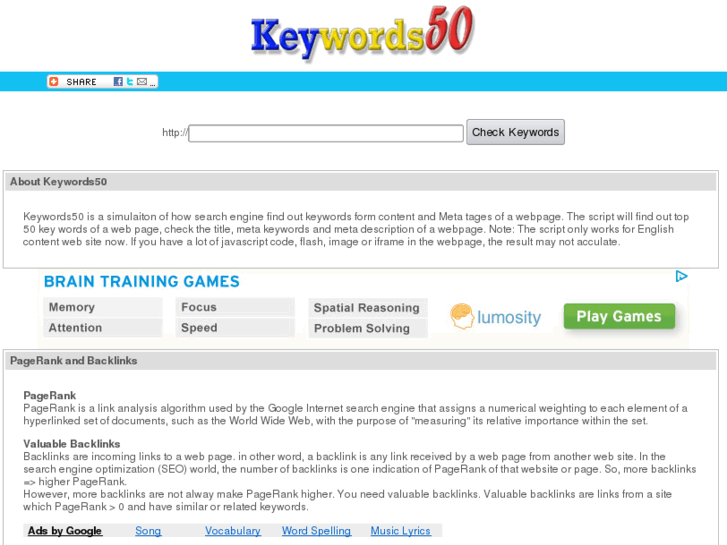 www.keywords50.com