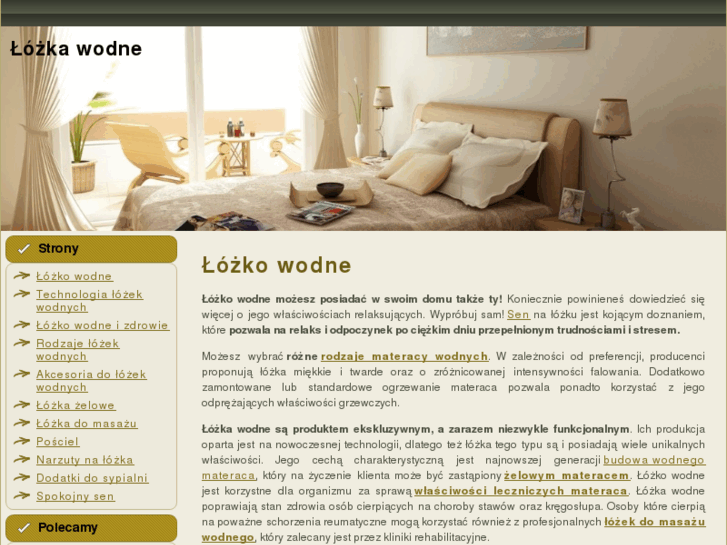 www.lozkowodne.pl