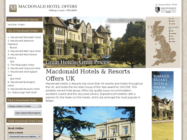 www.macdonald-hotels-offers.co.uk