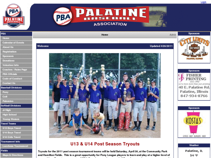 www.pbabaseballsoftball.com