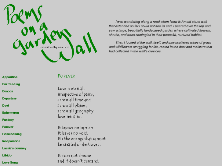 www.poemsonagardenwall.com