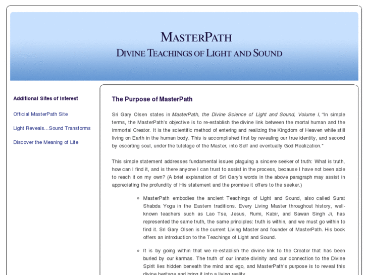 www.purposeofmasterpath.com