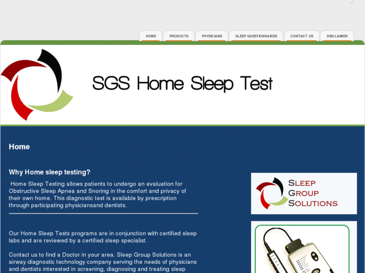 www.sgshomesleeptest.com