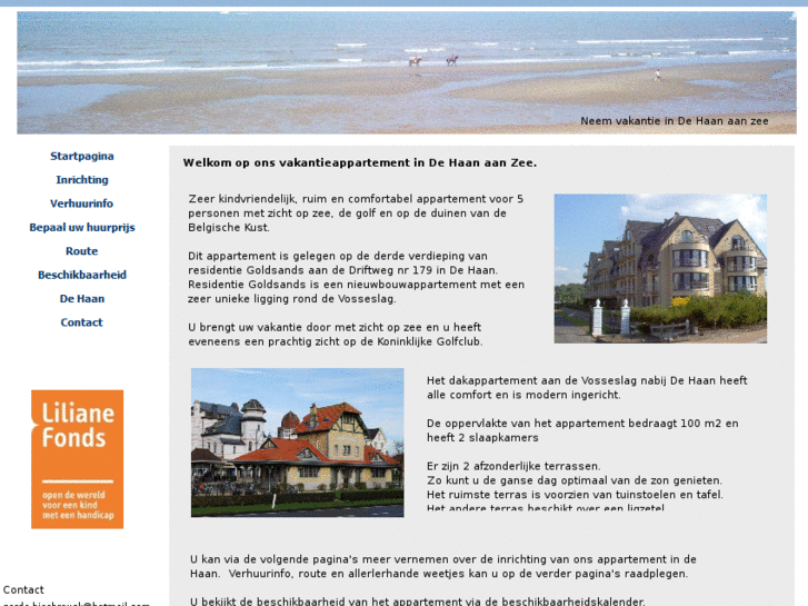 www.vakantiedehaanaanzee.be