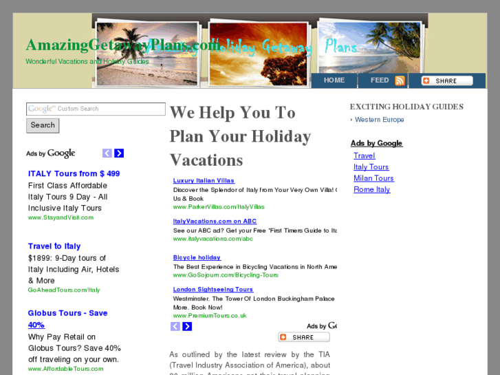 www.amazinggetawayplans.com