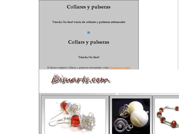 www.collaresypulseras.com