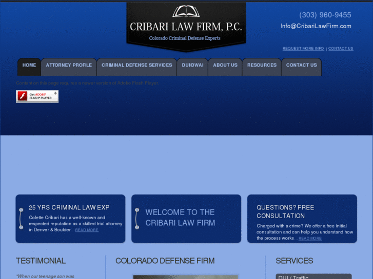 www.cribarilawfirm.com