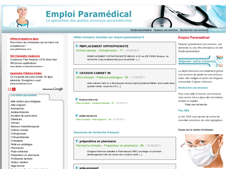 www.emploi-paramedical.fr