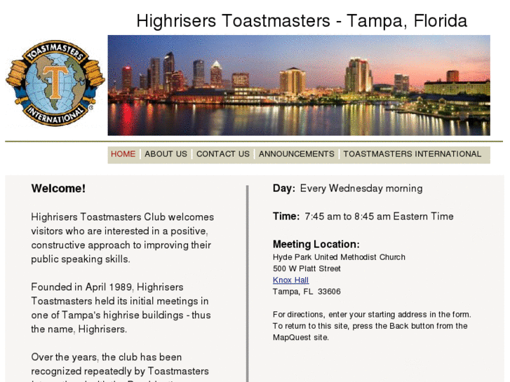 www.highriserstoastmasters.org