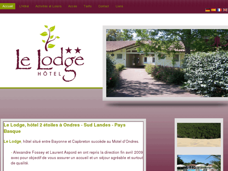 www.hotel-le-lodge.com